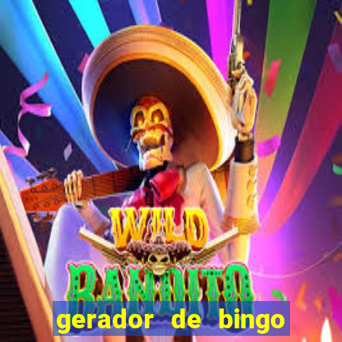 gerador de bingo de palavras